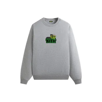 KITH X Sesame Street Oscar The Grouch Nelson Crewneck