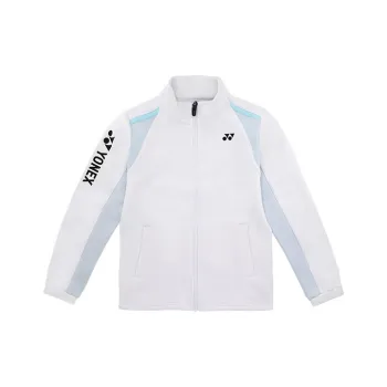 YONEX Training Series 24 Years Jacket Men's White/Navy Blue/Crystal Blue
