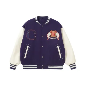 Candymade Haus Baseball Jacket Unisex Purple