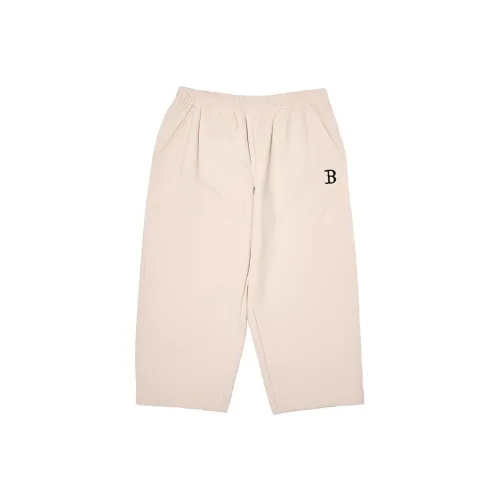 MLB Boston Red Sox Knitted Sports Pants Unisex Dark Cream