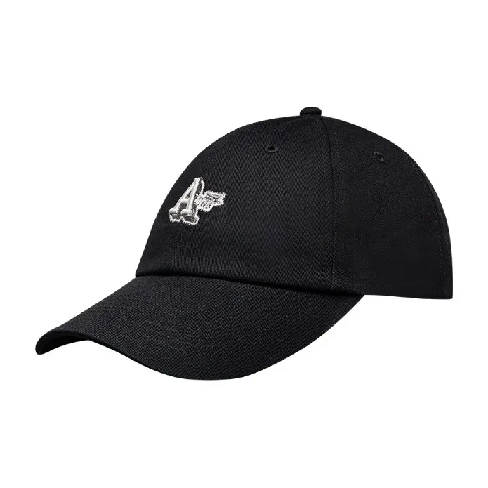 Anta Cotton Fabric Baseball Caps Unisex Gray-9