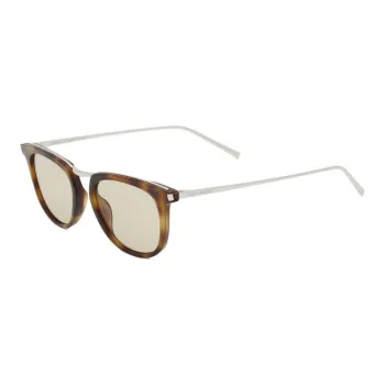SAINT LAURENT Acetate Square Sunglasses Unisex Tortoiseshell