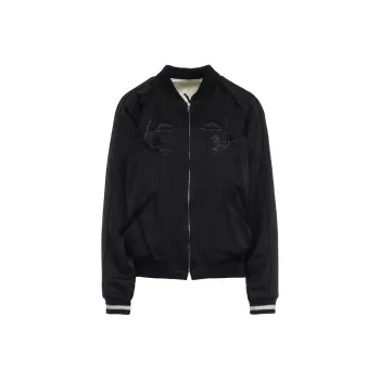 Yohji Yamamoto Sukajan Long-sleeves Bomber Jacket