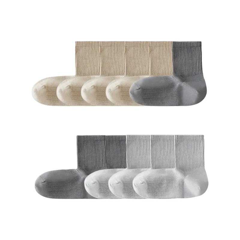Cotton Gene Mid Calf Socks Men's Combo Set-22