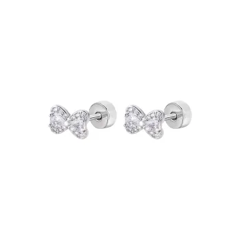 UX Titanium Steel Stud Earrings Women's
