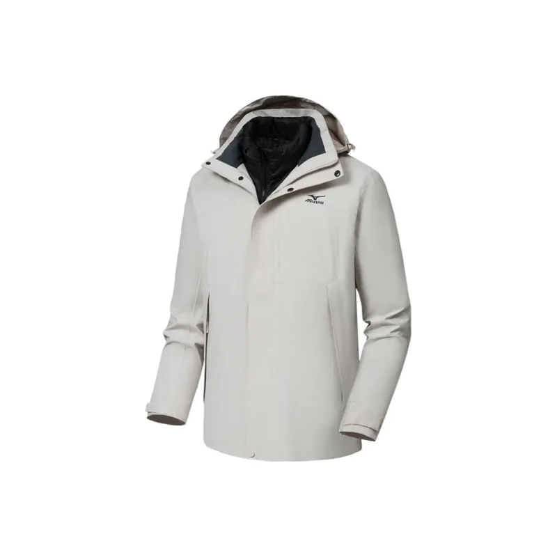 Mizuno Hiking Urban Living/Travel/Commuting Waterproof, Windproof, Thermal, Water Repellent Windbreaker Jacket Men's-3