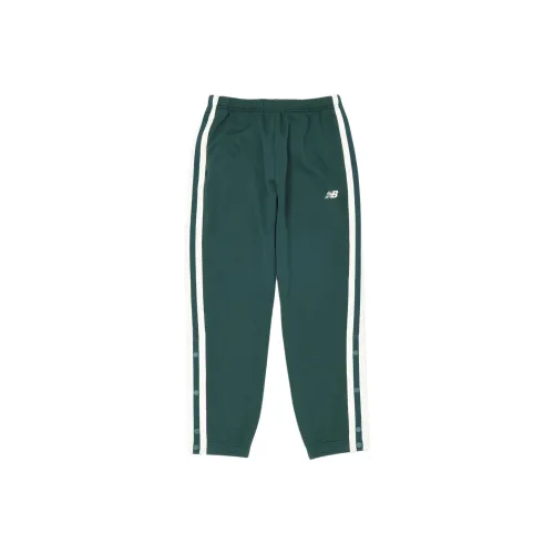 New Balance Jersey Dry Knitted Sports Pants Unisex Night Watchman Green