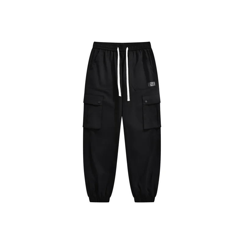 Small Columns Under The Sea Cargo Pants Unisex-0