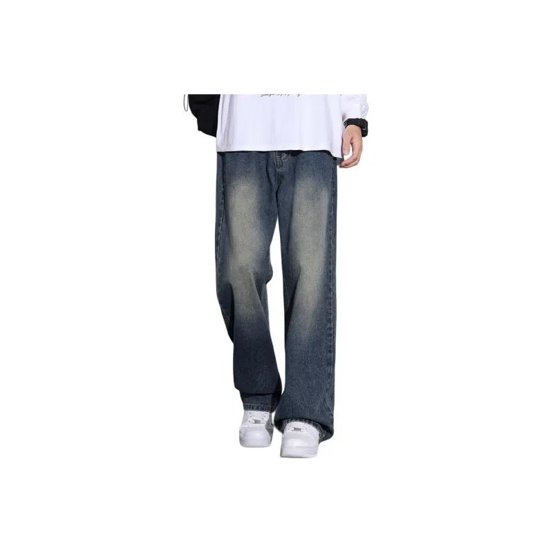 Warrior Huichao Riding The Wind Collection Jeans Unisex-8