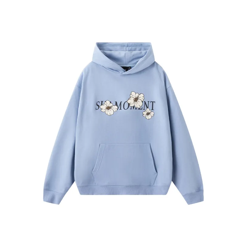 Suamoment Sweatshirt Spring And Fall American Trendy Loose Fit Casual Hoodie Unisex-5