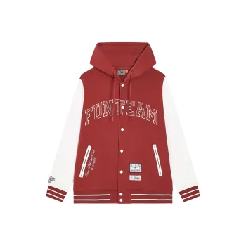 FUN Baseball Jerseys Men Red