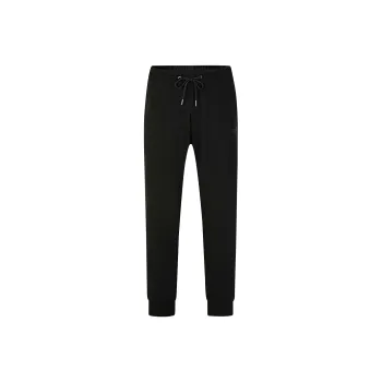 Cavalli Class Knitted Sweatpants Men's Black Floral