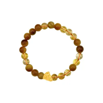 YIIAAN Tiger's Eye Stone Bracelets Unisex