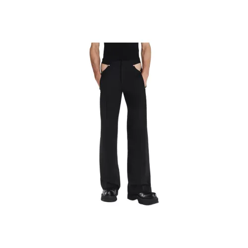 DION LEE SS24 PIERCED STUD TROUSER Casual Pants Men's Black