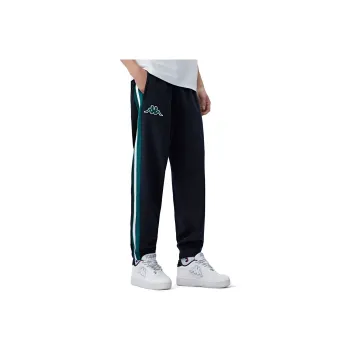 Kappa 1916 Series Knitted Sweatpants Men's Black