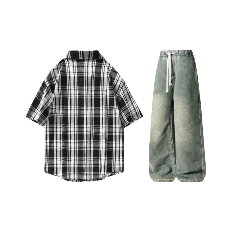A.X.S.K Shirt Matching Set Unisex-22