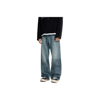 AHAH Jeans Men Denim Blue