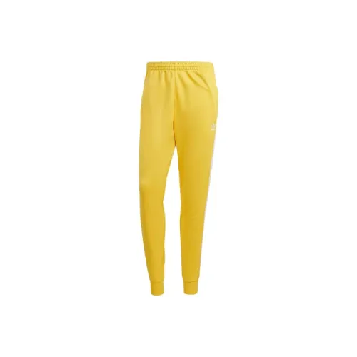 Adidas Originals Adicolor Classics Sst Knitted Sports Pants Men's Yellow