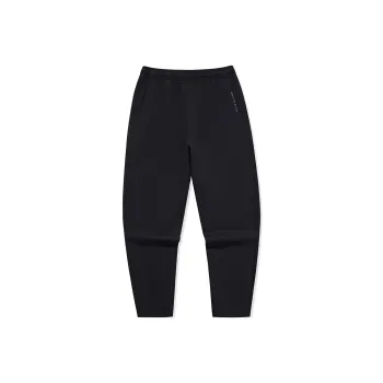 Erke Variety Training Collection Knitted Sweatpants Men's Jet Black