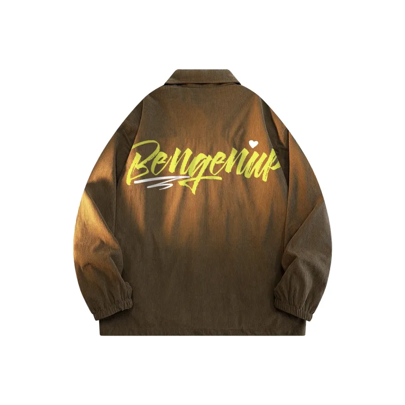 BENGEN Jackets Coats Unisex Black-4