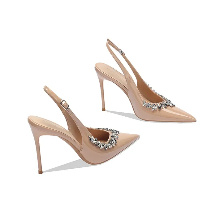 BANWEIDIYA Slim Heel High Heels Women's-1