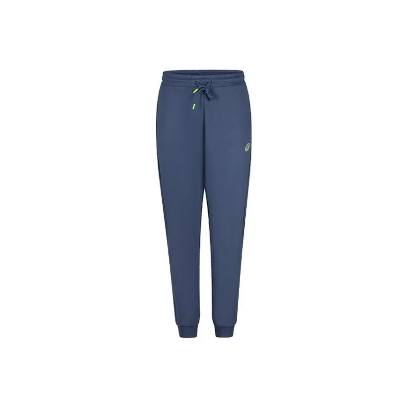 Asics Knitted Sweatpants Men's Gray Blue-0