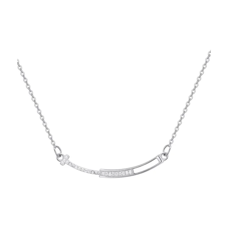 Hi There S999 Fine Silver Necklaces Women's-0