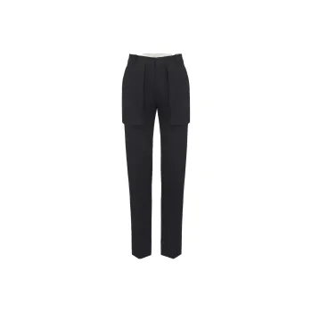 Alexander McQueen Mid Rise Tailored Trousers