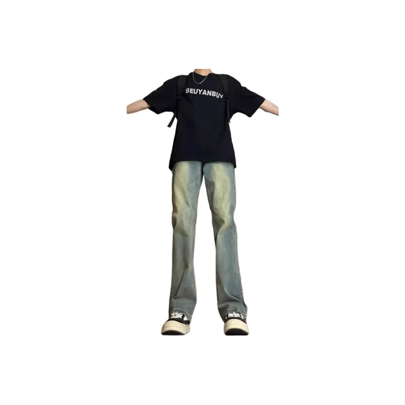 KVIV Jeans Men's Vintage Blue Gray-27