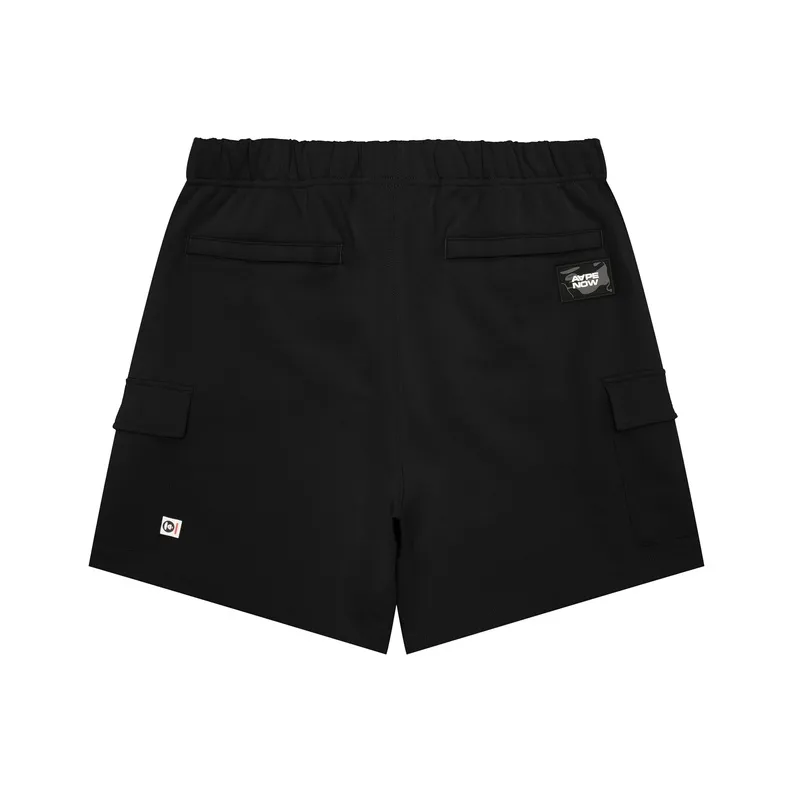 Aape Logo patch Cargo Shorts-3