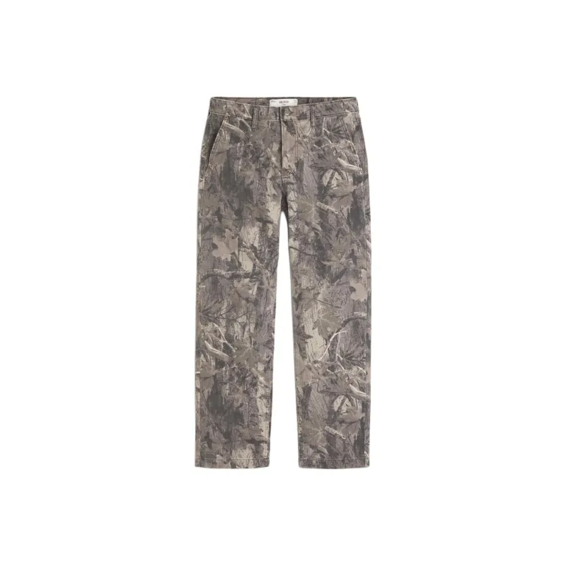 Hollister Jeans Men's Green All Over Print-0