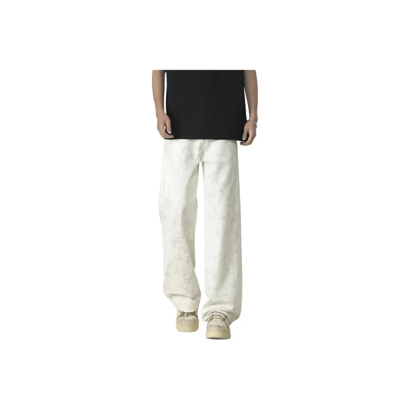 Children Of Huaxia Casual Pants Men's White-0