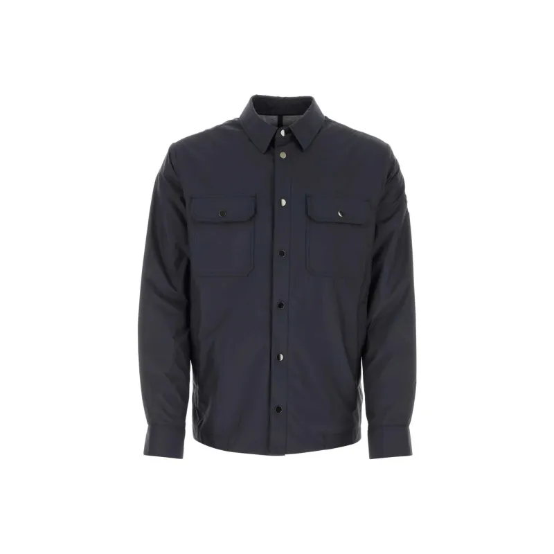 Moncler Collared Button Up Jacket-0