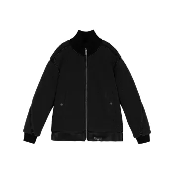 WILD LEADER Leather Jacket Unisex