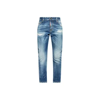 DSQUARED 2 Sexy Twist Logo Patch Jeans