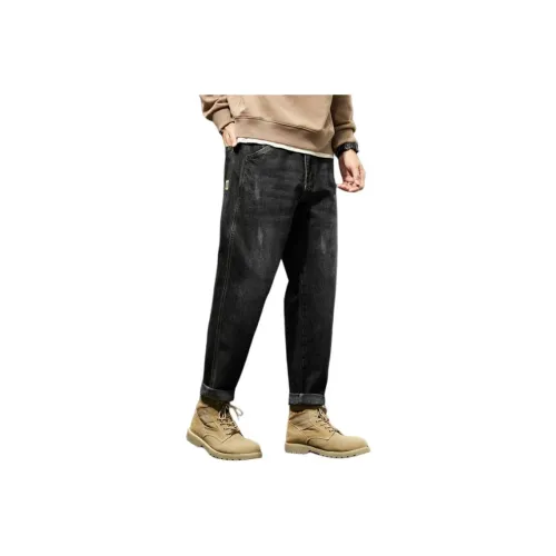 RENBEN Summer Jeans Unisex Vintage Blue