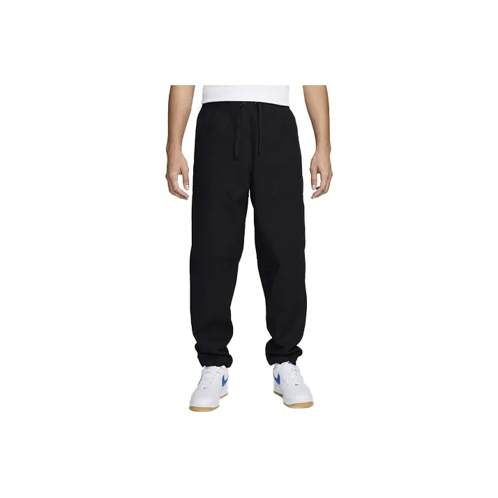 Nike Club Knitted Sports Pants Men's Black-0