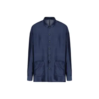 GIORGIO ARMANI Silk Shirt Jacket