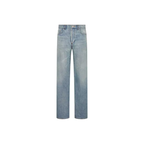 DIOR Jeans Men Light Blue
