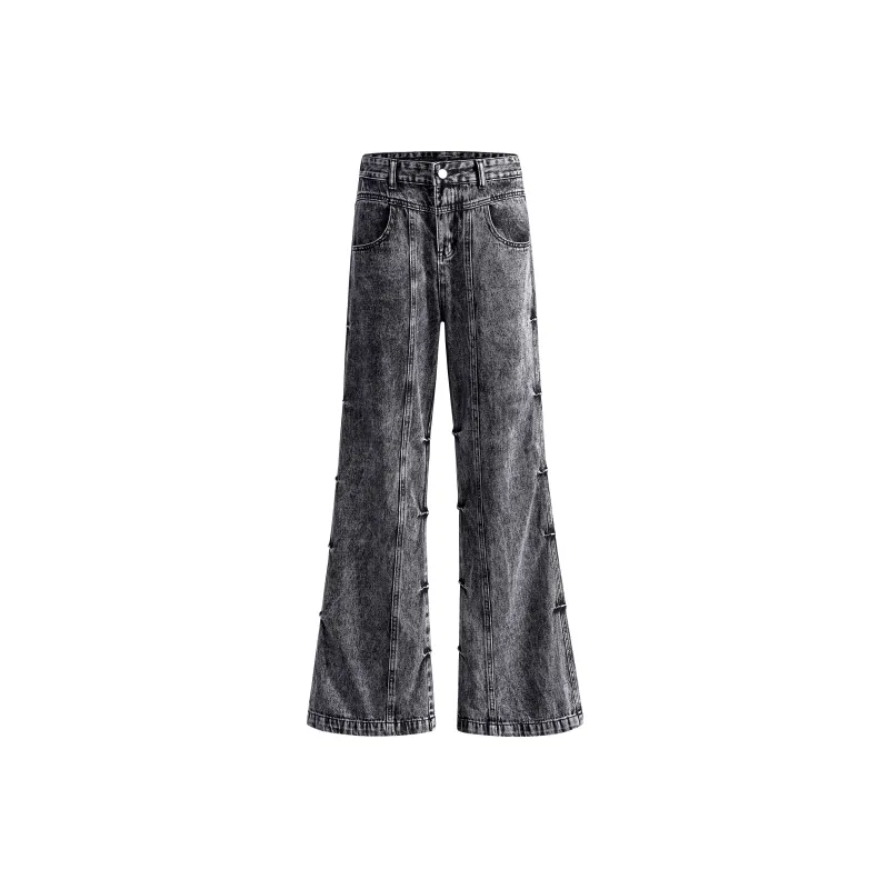 Mulinsen Jeans Unisex Black Gray-0