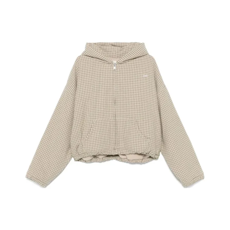 ERL Plaid Hooded Jacket-0