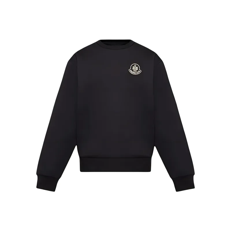 Moncler Year Of The Snake Patch Neoprene Sweatshirt-0