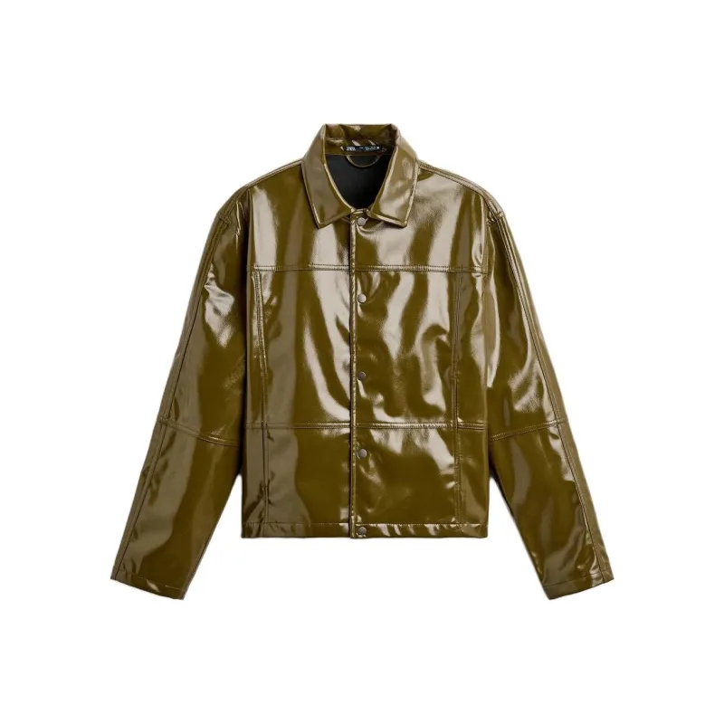 ZARA Jackets & Coats Men's Mustard-0
