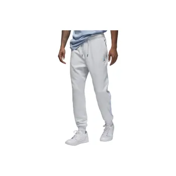 Jordan Flight MVP Knitted Sports Pants Men's Pure White Gold