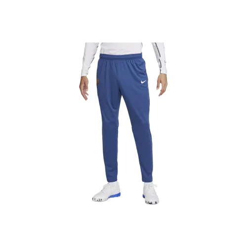 Nike Pumas UNAM Academy Pro Knitted Sports Pants Men's Marine Blue