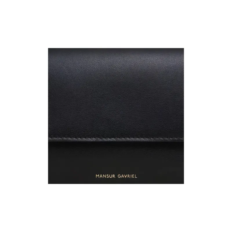 MANSUR GAVRIEL Leather Wallet Women's Black-3