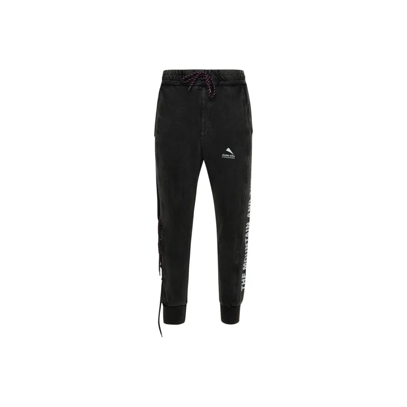 MAUNA KEA Knitted Sweatpants Men's Black-0