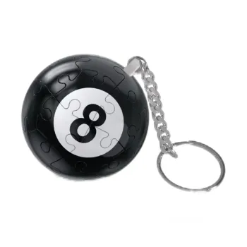 KRNE Plastic Puzzle Keychains Unisex