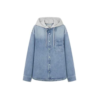 Teenie Weenie Men Jackets & Coats Unisex Light Denim