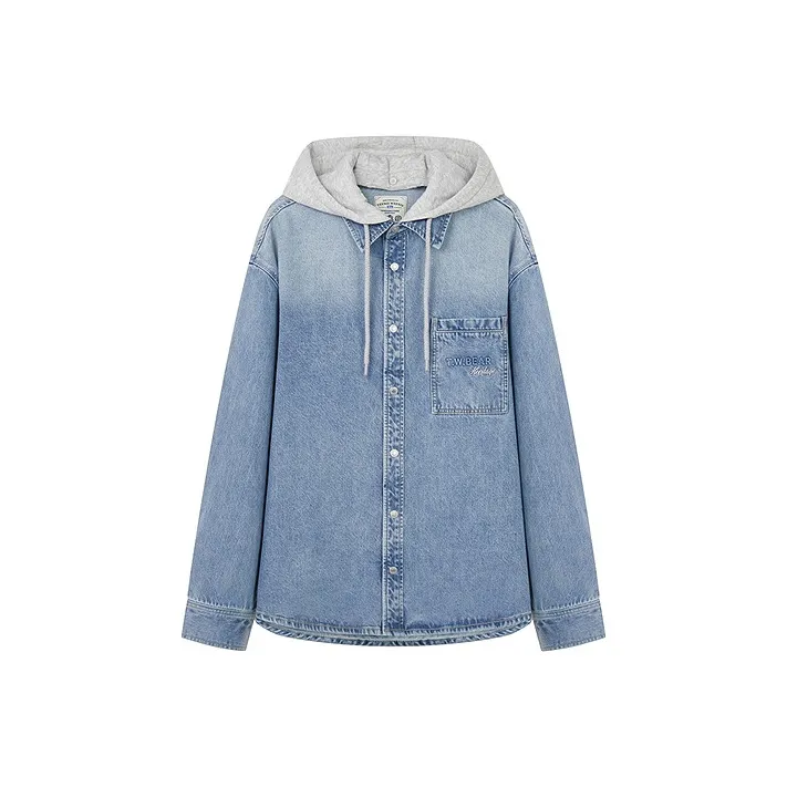Teenie Weenie Men Jackets & Coats Unisex Light Denim-0